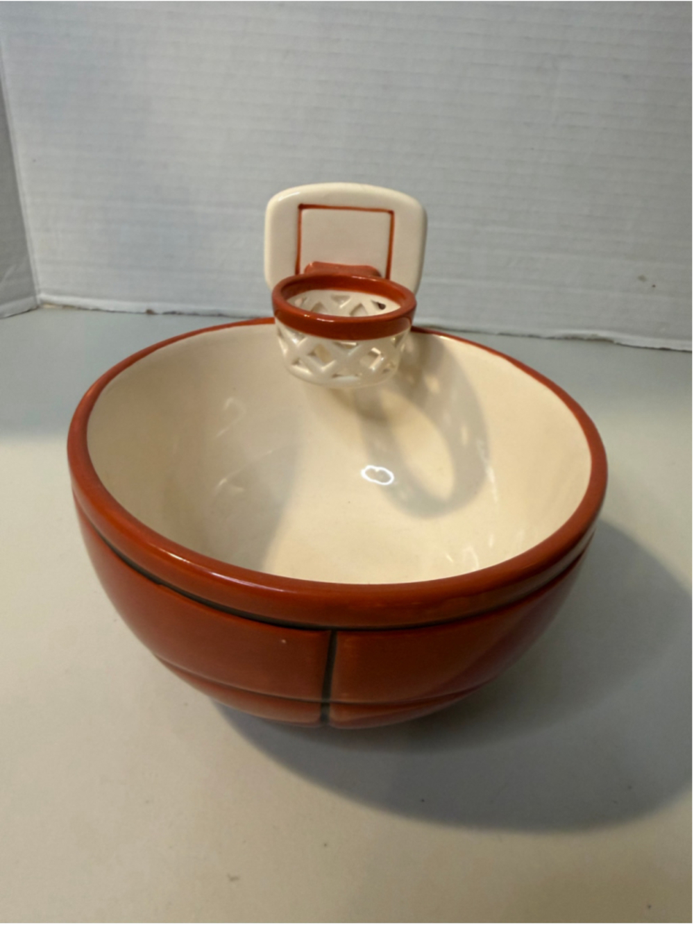Max's Creations Basketball Mug One Size Orange and White